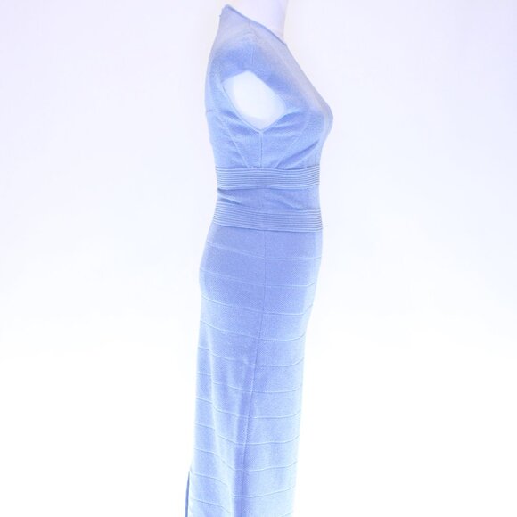 Herve Leger Sheer Bustier Gown XS - Picture 3 of 11